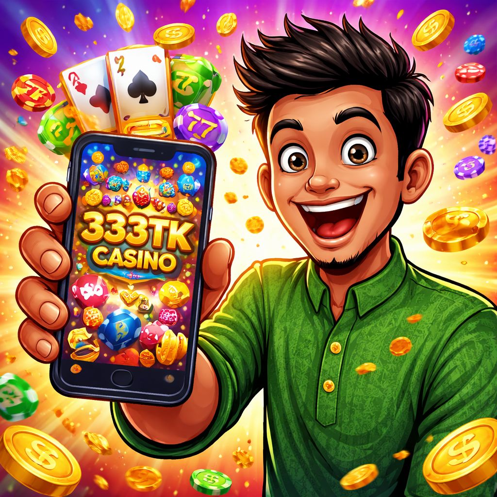 333TK Casino mobile gaming visual